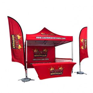 Custom Logo Printed Durable Folding Gazebo <b>Tent</b> Digital Printing for Outdoor Automotive Agriculture Events Advertising - Product Image 1