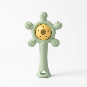 Nouvelle hochette en silicone mignonne de dessin animé <span class=keywords><strong>pour</strong></span> bébés et molaires, de 0 à 24 mois, personnalisable - Product Image 6