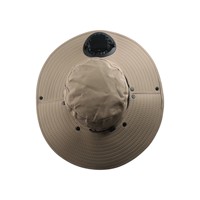 Chapeau de haute qualité avec ventilateur dur parapluie chapeau de soleil solaire et usb casque moto cercueil fans de football chapeau avec cornes
