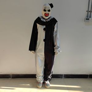 Nuevo Disfraz de Art the Clown de Terrifier con Máscara de Látex, Disfraz de Payaso de <span class=keywords><strong>Película</strong></span> de Terror, Accesorios de Fiesta de Halloween para Adultos - Product Image 6
