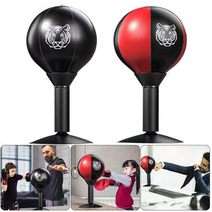 Sac de frappe de bureau avec ventouse puissante et boule de vitesse pour enfants et adultes, équipement de sport thaïlandais, jouets de boxe anti-stress - Product Image 2