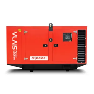 VLAIS 28kW 35kVA 220V 380V 50HZ三相静音柴油发电机组，带耐用发动机，便携式家用，带ATS