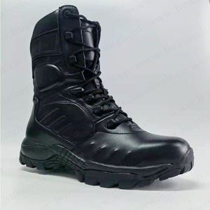 <span class=keywords><strong>WYX</strong></span>, chaussures de combat noires résistantes au froid populaires dans les bottes tactiques nordiques 8 pouces super forte adhérence PU + semelle extérieure en caoutchouc HSM016 - Product Image 2