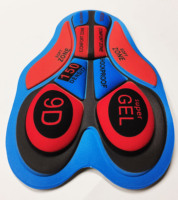 Cuissard de cyclisme en gel 9D pour adultes Vêtements de sport personnalisables avec rembourrage doux pour les sports cyclistes