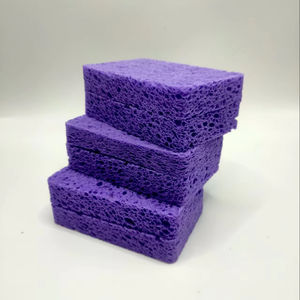 Großhandel wieder verwendbarer rechteckiger Zellstoff schwamm für Küchen-und Badezimmer reinigungs mittel - Product Image 6