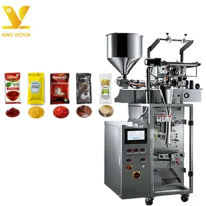 automatic tomato paste flexible sachet vertical packing machine factory price