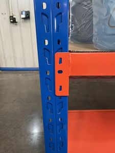 Étagères à boulons réglables <span class=keywords><strong>Rack</strong></span> de stockage d'entrepôt en métal <span class=keywords><strong>Rack</strong></span> en acier léger à 5 couches - Product Image 4
