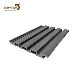 Mexytech กลางแจ้ง <span class=keywords><strong>WPC</strong></span> ผนัง/ไม้พลาสติกคอมโพสิตผนังแผง/ผนังภายนอกครอบคลุม - Product Image 1
