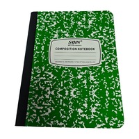 Cahier de composition B5 pour le bureau et l'école, 100 feuilles, ligné, vente en gros, lots de cahiers de composition pour le bureau et l'école