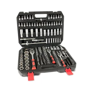 171 Cái Xe Máy Sửa Chữa Tool Ổ Cắm Cờ Lê Ratchet Torque Set Kit Ổ Cắm Cờ Lê Tool Set