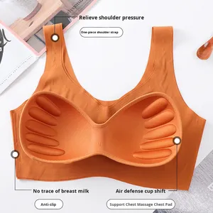 Reggiseno Sportivo Senza Cuciture di Quarta Generazione, Push-Up, Stile Gotico, Antiurto, Taglie Forti, per Yoga, Prodotto in Cina - Product Image 2