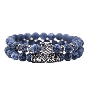 Lava Stone <b>Leather</b> White Label Wood Inlay Detail Holiday Gift for Women Non-magnetic Steel - Product Image 2