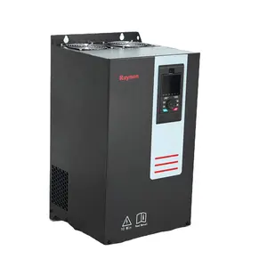 RAYNEN 55kw 380v 3phase VFD Black Shell Ac Frequency Converter 50hz 60hz With Vector Control