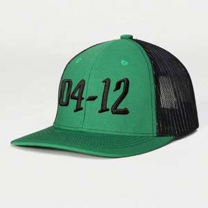 Gorra Trucker Personalizada de 6 Paneles, Poliéster/Algodón, Logotipo Bordado en 3D, Diseño Vintage Richardson, Estilo Playa, Unisex - Product Image 1