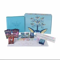 Boîte scellée Pokemond TCG Version chinoise Eevee Advanced Collector's Edition Coffret cadeau Collection de cartes rares Boîte aveugle