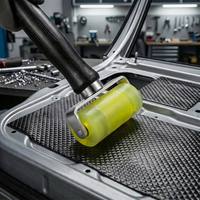Peredam Suara Butyl 2mm, Lembaran Peredam Suara Mobil untuk Insulasi Suara Mobil, Kompartemen Mesin Mobil, Aluminium 5Y