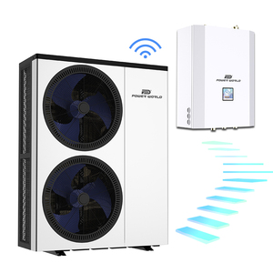 <span class=keywords><strong>Pompe</strong></span> à chaleur air-<span class=keywords><strong>eau</strong></span> multifonction domestique -25°C R410A <span class=keywords><strong>avec</strong></span> <span class=keywords><strong>récupérateur</strong></span> 20 kW, système split EVI DC Inverter électrique extérieur en titane - Product Image 3