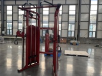 Máquinas multiestación de gimnasio en casa, equipo de fitness comercial, entrenador multifuncional, cruce de cables