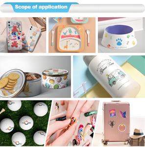 גליל סרט סובלימציה REDLABEL AB בגודל A3 31 ס\\\"מ 62 ס\\\"מ להדפסת UV DTF עם בטנת נייר דמוי עור - Product Image 3