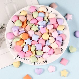 Thân Thiện Với Môi Frosted <span class=keywords><strong>Macaron</strong></span> <span class=keywords><strong>DIY</strong></span> Kem Keo Điện Thoại Trường Hợp Nhựa Phụ Kiện Năm Cánh Sao Trái Tim Nghệ Thuật Kẹp Tóc Tình Yêu Phong Cách - Product Image 2