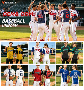 Seragam Tim Bisbol Kustom Set Jersey Olahraga Pabrik OEM ODM Produsen Grosir - Product Image 5