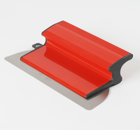 Outils durables pour plaques de plâtre, outils de plâtrage d'épaisseur 0,4 mm, spatule en acier inoxydable avec manche en ABS, prix d'usine