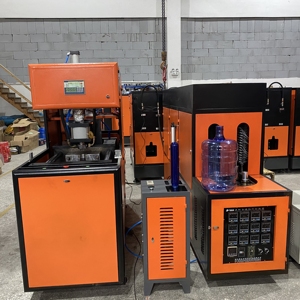 חצי אוטומטי 5 גלון מכונת מכה דפוס מכונת פלסטיק בקבוק יכול לפוצץ מכונת - Product Image 4