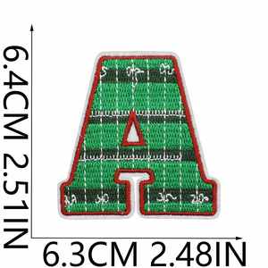 Nuevo Parche Termoadhesivo con Diseño de Fútbol Americano y Softbol para Decorar Ropa, Bolsas y Gorras - Product Image 4