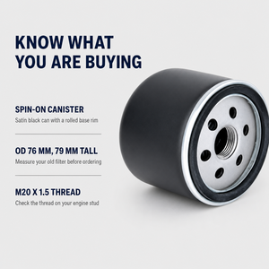 Filtro Olio Motore Spin-On 15208-00Q1D W 7032 per Nissan Qashqai, Juke, <span class=keywords><strong>Renault</strong></span> Clio, Megane e Dacia Duster 1.5 DCi - Product Image 5
