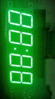 Módulo de visualización de reloj Led de siete segmentos de 4 pulgadas y 100mm de 4 dígitos