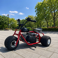 Oferta Especial: Go Kart de Tres Ruedas, Mini, Rápido, para Parques de Diversiones, para Adultos y Niños, con Ruedas de Goma Reforzadas de 5 Pulgadas, Conducción Estable