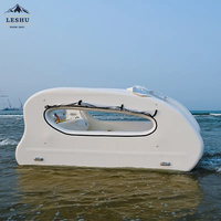 Offre Spéciale 6-8 personnes gonflable île flottante mer fête yacht gonflable épaissi PVC dérive bateau catamaran bateau gonflable