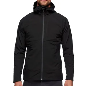 Latest Design Men Softshell Jacket High Quality Stretch Lightweight Custom Waterproof Softshell Jacket