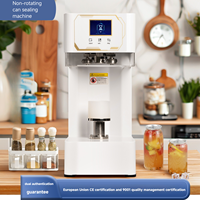 Machine de scellage de canettes multifonction certifiée CE, entièrement automatique, 110V/220V, facile à utiliser, adaptée aux bouteilles de boissons de 55 mm
