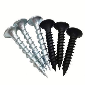 Vis à tête hexagonale en acier au carbone, zinguée blanc, à embase cruciforme - Product Image 1