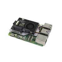 Casing Raspberry Pi 4 Model B Argon One M.2 Papan Pengembangan Ekspansi Pelat Bawah Nvme/Sata Kemasan Standar Cina