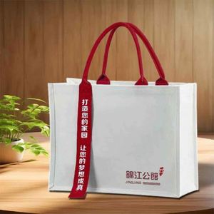 Bolsa de Lona de Algodón Personalizada con Logotipo Impreso en UV, Gran Capacidad, a la Moda, para Mujeres, para Fines Especiales - Product Image 2