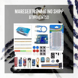 400 Breadboard per progetto di base base Set di componenti elettronici per <span class=keywords><strong>Arduino</strong></span> R3 scheda di sviluppo con scatola - Product Image 3