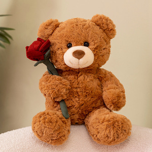 Venta al por Mayor de Peluches, Osito de Peluche Rosa, Juguete de Peluche para Aliviar el Estrés, Regalo de San Valentín, Juguete de Decoración para el Hogar de Algodón PP Súper Suave - Product Image 3