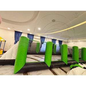 Dôme de football gonflable commercial en PVC pour jeux sportifs interactifs, terrain de football gonflable vert d'intérieur à <span class=keywords><strong>louer</strong></span> - Product Image 1