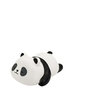 Veilleuse Panda - Design Minimaliste Moderne, Lampe en Acrylique à Lumière Douce pour Chambre de Fille, Chambre de Bébé et Décoration de Dortoir
