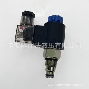 วาล์วโซลินอยด์ไฮดรอลิก Longerfa รุ่น LSV6 08 10 12 16 2NCSP แบบสองทาง ไหลแรงดันสูง 315 บาร์ 600 ลิตร/นาที - Product Image 2