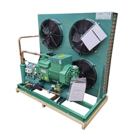 380V 3hp 4hp 5hp 6hp 7hp 8hp 10hp 12hp 20hp lemari pendingin ruang dingin penyimpanan industri lemari es Mini kompresor Vortex