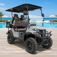 Nouveau véhicule tout-terrain électrique Club 2+2 4 places et voiturette de golf électrique 4 places, certifié CE