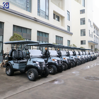 Voiture de golf électrique tout-terrain CAMP Off Road Club, 4 places, avec batterie au lithium 7,5 kW, pour le tourisme