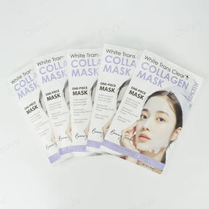 Masques pour le visage en gel au collagène Radiant Glow Soins de la peau avec acide hyaluronique et vitamine E, pour hydrater, raffermir et repulper - Product Image 5