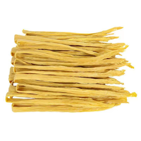 500g de bandes de tofu artisanal premium, préservées à l'eau, fabriquées à partir de soja jaune sélectionné, en sachet