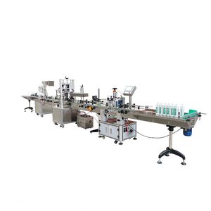 8 Head Drink <b>Wine</b> Bottle Filling Machine Capping Screw Aluminum Foil Sealing Round Bbottle Labeling Production Line - Product Image 3