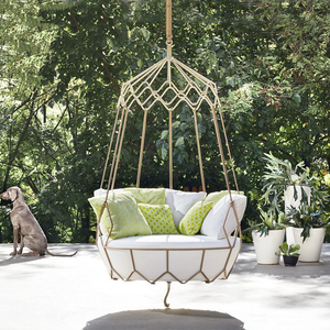Jardin rotin balançoire chaise d'oeuf suspendu mobilier d'extérieur - Product Image 1