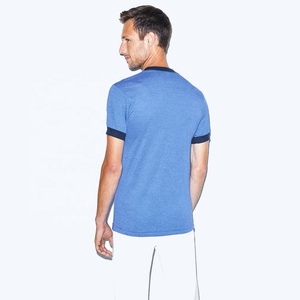 T-Shirt manches courtes col ras du cou pour homme, modèle basique, grande taille, avec épaules tombantes, 100%, en coton - Product Image 3